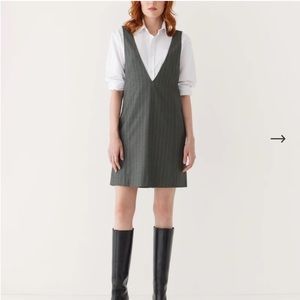 Frank and oak pinafore dress